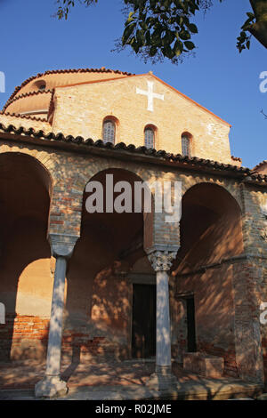 Chiesa di Santa Fosca, Torcello : église du xie siècle Banque D'Images