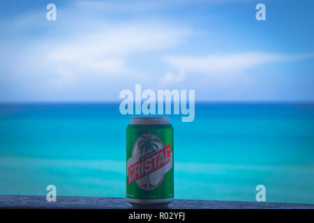 Varadero,une superbe destination beach resort, couvrant l'étroite péninsule Hicacos Cuba, est une station balnéaire très populaire de la ville. Banque D'Images