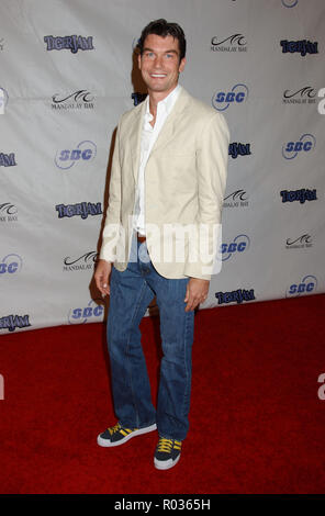 21 mai 2005 - Las Vegas, Nevada - Jerry O'Connell. Tiger Jam VIII bénéficiant le Tiger Woods Foundation qui a eu lieu au Mandalay Bay Resort & Casino. 07 OConnellJerry 01 Red Carpet Event, Vertical, USA, Cinéma, Célébrités, photographie, Bestof, Arts, Culture et divertissement, Célébrités Topix fashion / Vertical, Best of, événement dans la vie d'Hollywood, Californie - Tapis rouge et en backstage, USA, Cinéma, Célébrités, cinéma, télévision, Célébrités célébrités musique, photographie, Arts et culture, Bestof, divertissement, Topix, vertical, une seule personne, à partir de l'année 2006, enquête tsuni@Ga Banque D'Images