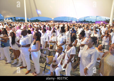 La White Party concert au Parc régional d''Amphithéâtre Miramar : Atmosphère Où : Miramar, Florida, United States Quand : 29 Sep 2018 Credit : Johnny Louis/WENN.com Banque D'Images