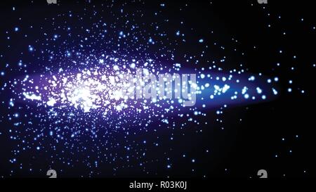 Millions d'étoiles dans l'univers abstract background design Illustration de Vecteur
