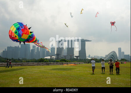 Singapour, République de Singapour, des cerfs-volants Banque D'Images