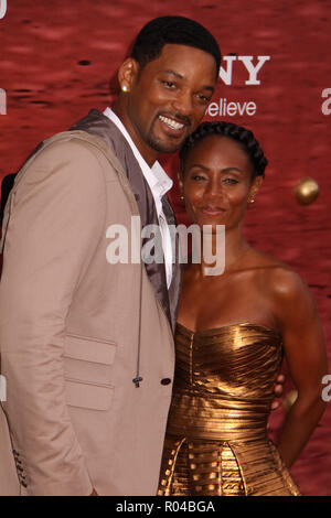 Will Smith, Jada Pinkett Smith 06/07/10 'Karaté Kid' Premiere @ Mann Village Theatre, Westwood Photo par Megumi Torii/HNW / PictureLux (7 juin 2010) #  33689 Référence de fichier 640HNWPLX Banque D'Images