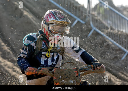 Weston Beach Race Hydro dimanche main event 2018 Banque D'Images