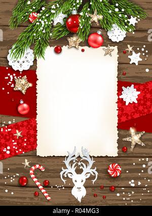 Maison de vacances poster vertical Illustration de Vecteur