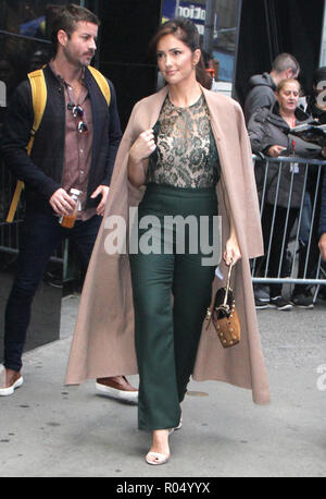 New York, NY, USA. 1er novembre 2018. Minka Kelly au jour la promotion de la GMA a nouvelle série DC Universe Titans sur Novembre 01, 2018 à New York. Credit : Rw/media/Alamy Punch Live News Banque D'Images