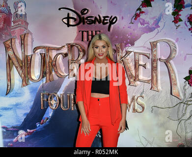 Nicola McLean assister Casse-noisette et les quatre royaumes - UK premiere at Vue Westfield, le centre commercial de Westfield, Ariel Way au 1er Nov 2018, Londres, Royaume-Uni. Banque D'Images