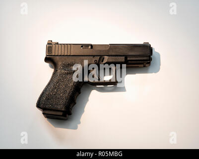 Pistolet Glock semi-automatique Banque D'Images