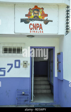07/07/2018, Culiacan, Sinaloa, Mexique : l'entrée de l'ARCN succursale à culican. CNPA est l'une des réponses civiles contre les crimes d'entente med g Banque D'Images