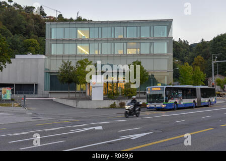 Lugano, Suisse - 21 septembre 2017 : Swiss National Supercomputing Center à Lugano le Suisse Banque D'Images