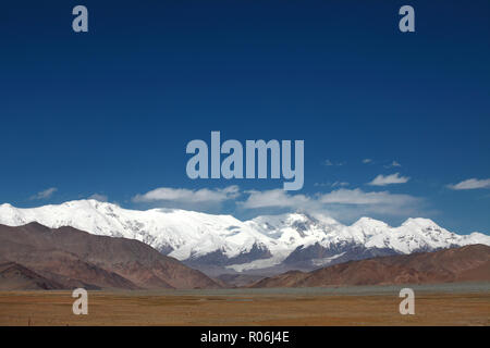 Xinjiang kashi, tao pamirs muztagh ata peak Banque D'Images