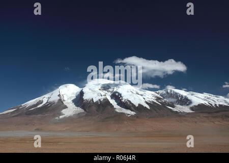 Xinjiang kashi, tao pamirs muztagh ata peak Banque D'Images