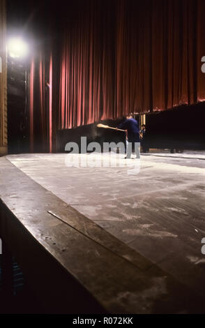 Wien, Ringstraße, Burgtheater, Hinter den Kulissen - Vienne, Ringstrasse, le Burgtheater, l'arrière-scène Banque D'Images