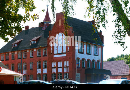 9 août 2018, l'Allemagne, l'oblast de Kaliningrad, en Russie, le Musée de la flotte de la Baltique, à la mise en place des institutions de la flotte de la Baltique Banque D'Images