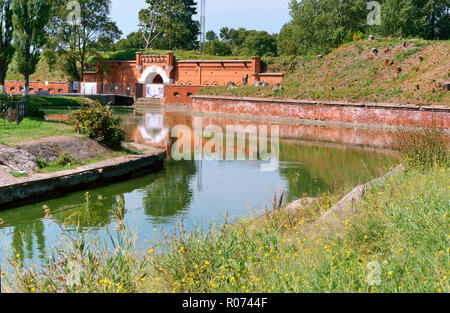 9 août 2018, région de Kaliningrad, Russie, Allemagne, forteresse-Citadelle de Pillau, XVII siècle, la guerre de 1626-1629 Nous escomptons Banque D'Images