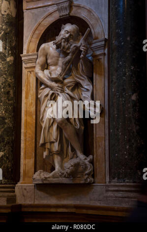 Italie, Toscane, Sienne, Cathédrale de Santa Maria Assunta, du patrimoine mondial de l'UNESCO. Banque D'Images