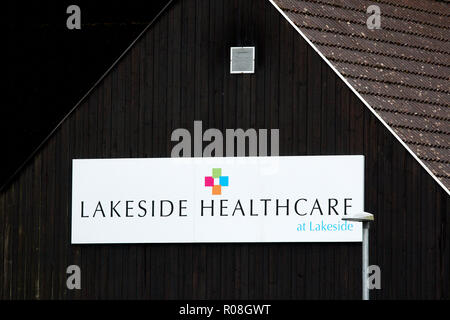 Lakeside healthcare surgery centre de soins d'urgence Corby Angleterre Banque D'Images