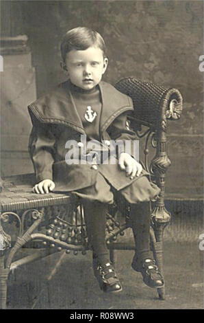 American Vintage enfant photo Banque D'Images