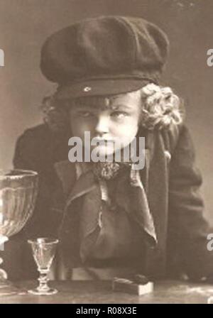 American Vintage enfant photo Banque D'Images