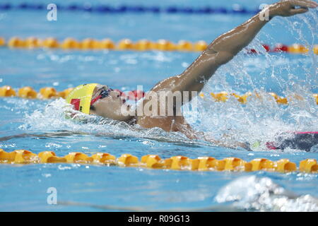 Beijing, Beijing, Chine. 29Th sep 2018. Beijing, Chine - Premier jour de la Coupe du Monde de Natation FINA à Beijing, Chine, 2 novembre 2018. Crédit : SIPA Asie/ZUMA/Alamy Fil Live News Banque D'Images