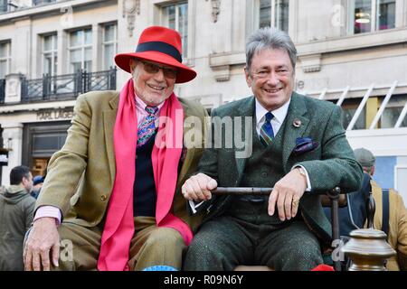 Londres, Royaume-Uni. 29Th sep 2018. Alan Titchmarsh, Illinois Route 66 Regent Street Motor Show, London.UK Crédit : michael melia/Alamy Live News Banque D'Images