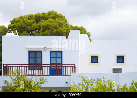 Maison crétoise traditionnelle d'Anissaras, Crète, Grèce Banque D'Images