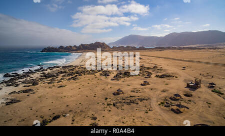 Pan de Azúcar, est situé entre la région d'Atacama et Antofagasta, Chili Banque D'Images