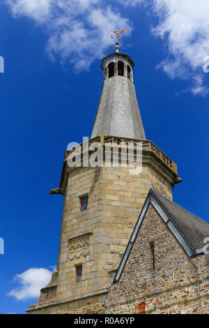 Fougères - Cité médiévale en Bretagne, France Banque D'Images