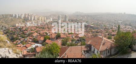 Vue panoramique sur Ankara - Turquie Banque D'Images