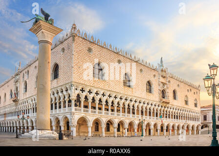 Le palais des Doges sur la Piazza San Marco, Venise, Italie Banque D'Images