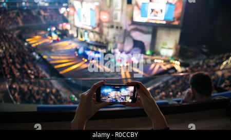 Image éditoriale d'un Counter Strike : Global Offensive tournoi esports event. Banque D'Images