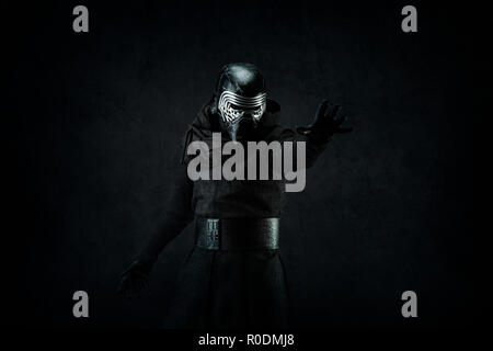 Le cosplay de Kylo Ren, 501e legion (Star Wars), Atelier Virateck Banque D'Images