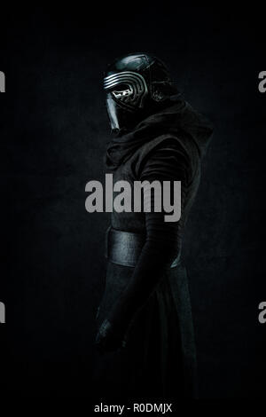 Le cosplay de Kylo Ren, 501e legion (Star Wars), Atelier Virateck Banque D'Images