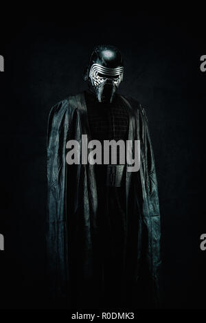 Le cosplay de Kylo Ren, 501e legion (Star Wars), Atelier Virateck Banque D'Images