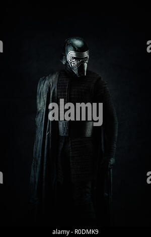 Le cosplay de Kylo Ren, 501e legion (Star Wars), Atelier Virateck Banque D'Images