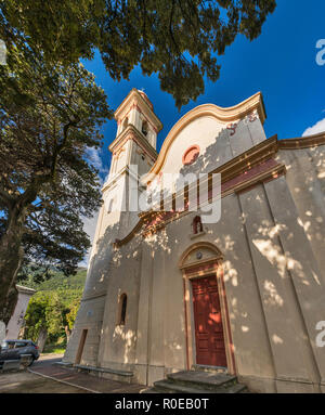 Chapelle St-Martin à Sisco, Cap Corse, Haute-Corse, Corse, France ministère Banque D'Images