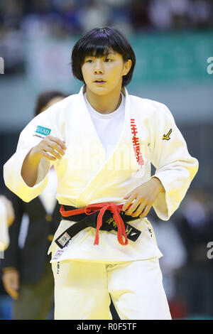 Haruka Funakubo, Novembre 4, 2018 - Judo Kodokan Cup 2018 : -57kg femmes au Port de Chiba Arena à Chiba, au Japon. (Photo par Yohei Osada/AFLO SPORT) Banque D'Images