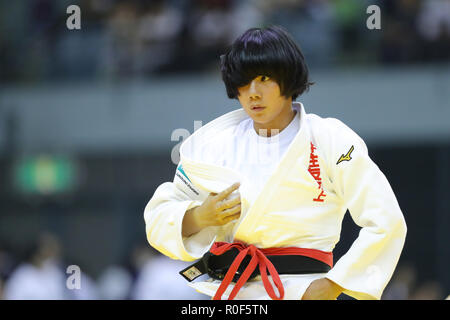 Haruka Funakubo, Novembre 4, 2018 - Judo Kodokan Cup 2018 : -57kg femmes au Port de Chiba Arena à Chiba, au Japon. (Photo par Yohei Osada/AFLO SPORT) Banque D'Images