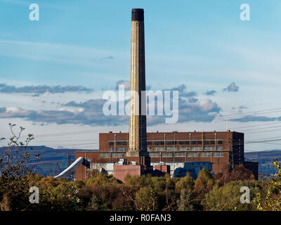 Uskmouth Power Station, Uskmouth, Newport, Royaume-Uni Banque D'Images