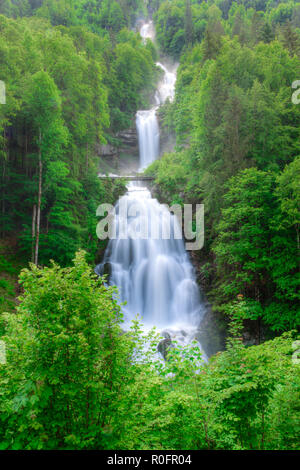 Les Cascades de Giessbach près d'Interlaken, Suisse Banque D'Images