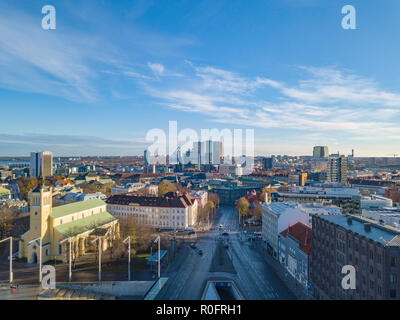 L'Estonie, Tallinn - 04.11.2018 : Vue aérienne de la ville TALLINN ESTONIE Banque D'Images