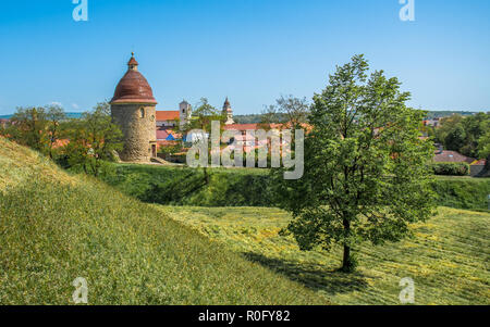 St George's Rotunda, la rotonde romane Saint Georges est le plus ancien bâtiment de la ville Skalica Banque D'Images