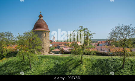 St George's Rotunda, la rotonde romane Saint Georges est le plus ancien bâtiment de la ville Skalica Banque D'Images