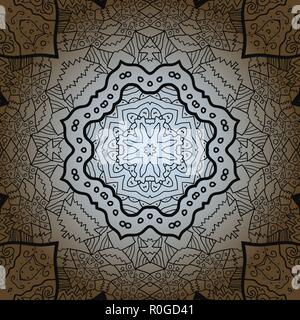 Brun vert transparent vecteur modèle. La texture élégante moderne. Carreaux géométriques répétés Illustration de Vecteur