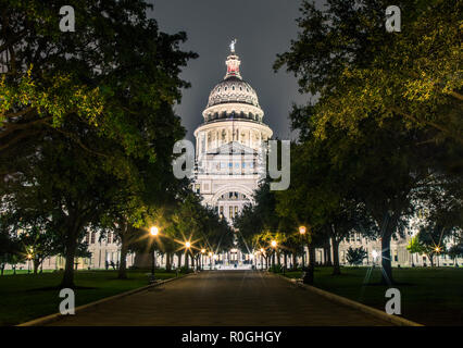 Bâtiment de la capitale de l'État du Texas, Austin, Texas Banque D'Images