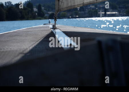 La voile à l'ombre Banque D'Images