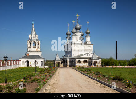 Cathédrale de la résurrection de 1658 et clocher de la résurrection Monastère, Mourom, Russie Banque D'Images