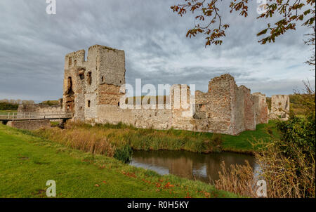 La 15thC Baconsthorpe, Château de North Norfolk, au Royaume-Uni. Accueil à l'origine à la Bacon, devenir Heydon, famille. Était un grand bâtiment pour 200 ans. Banque D'Images