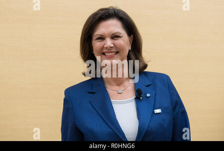 05 novembre 2018, la Bavière, München : Ilse Aigner (CSU) assiste à la session constitutive du 18e parlement bavarois. Photo : Sven Hoppe/dpa Banque D'Images