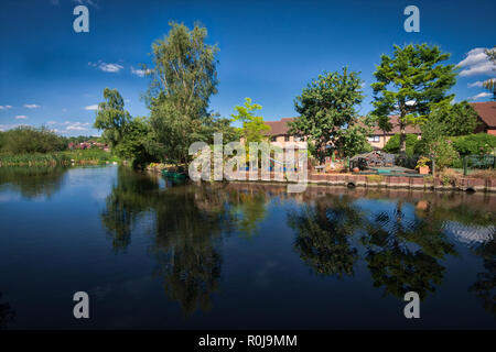 Grand Union Canal, Royaume-Uni Banque D'Images